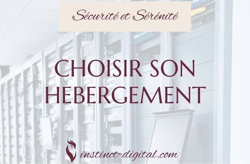 choisir son hébergement web