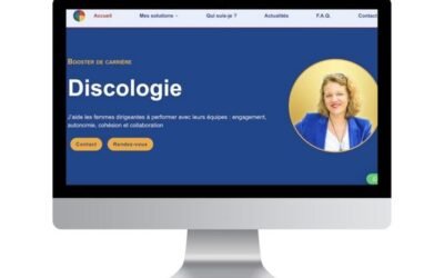 Création d’un site vitrine pour une coach